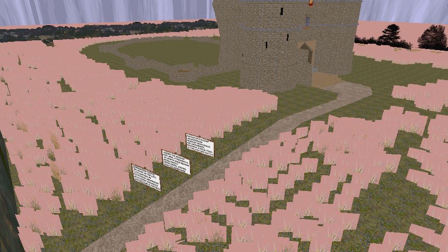 Version 1 render, showing the twin gate towers