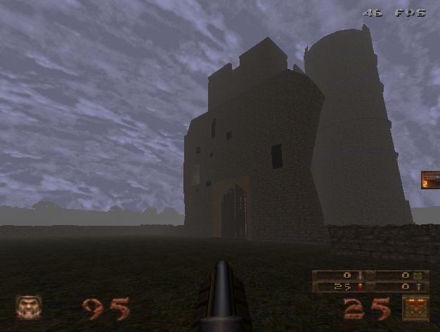 Version 1 render, showing the twin gate towers