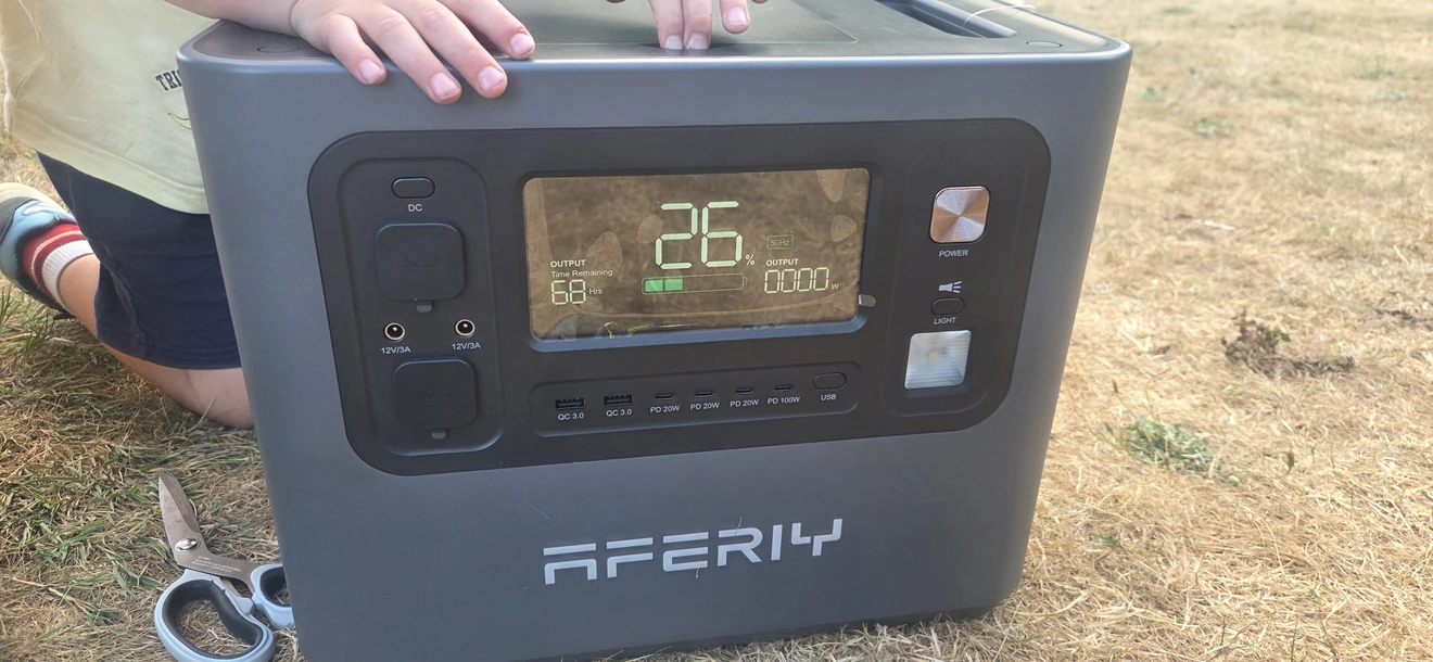 AFERIY P210 out of the box