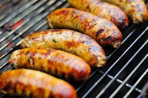 Barbecuing chilled food